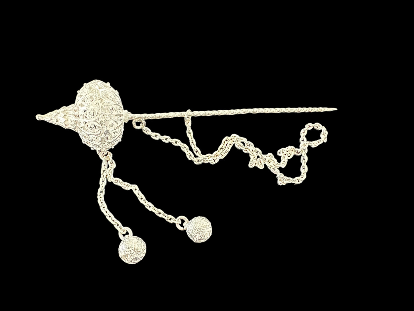 Hair Pin B (Paisley)