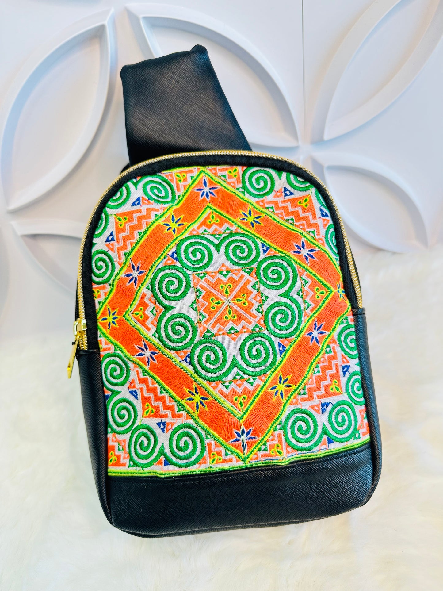 LIVE Paj Ntaub Sling Bag