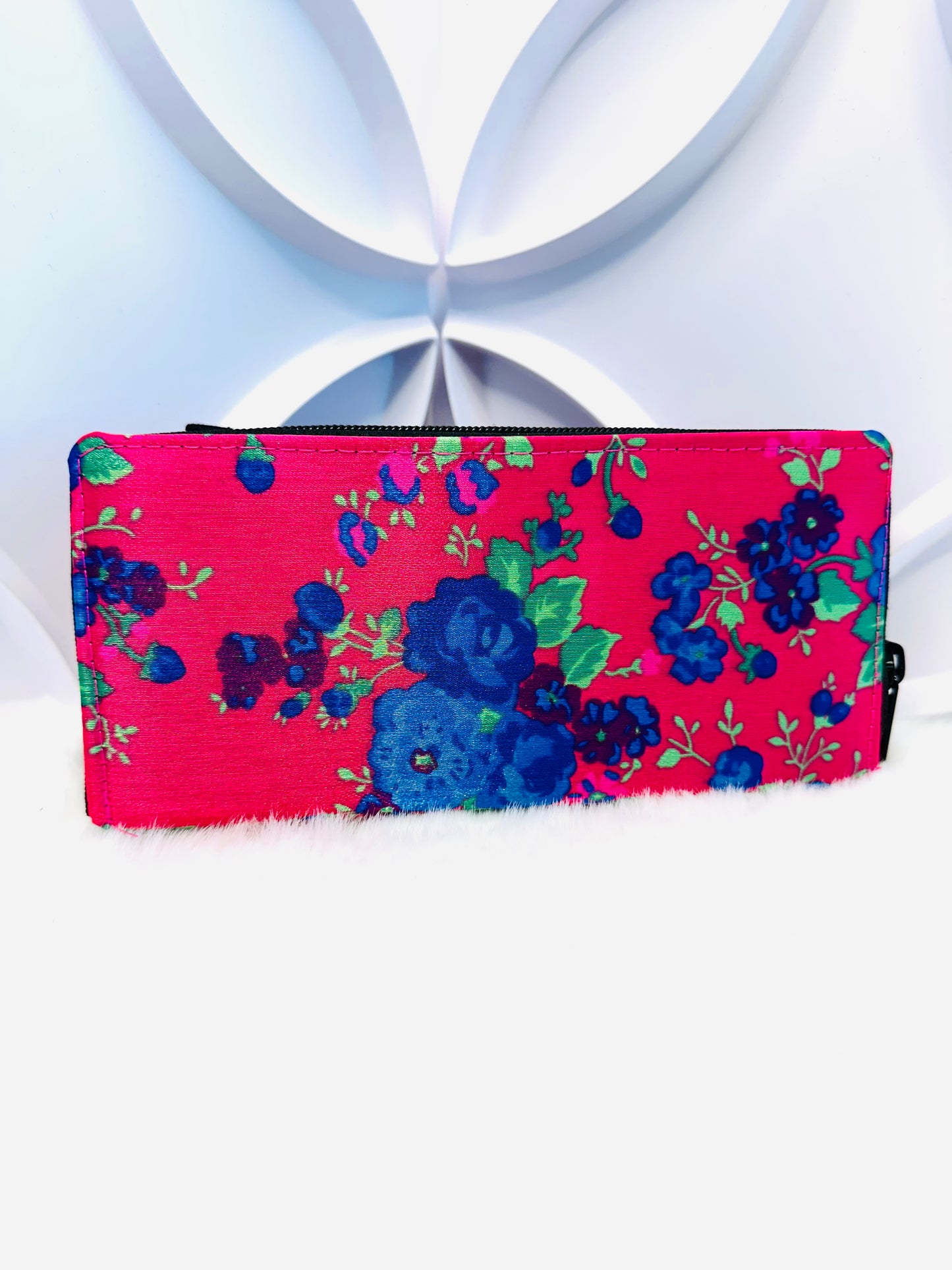 LIVE Niam Tsev Wallet CB - Pink/Blue Rose