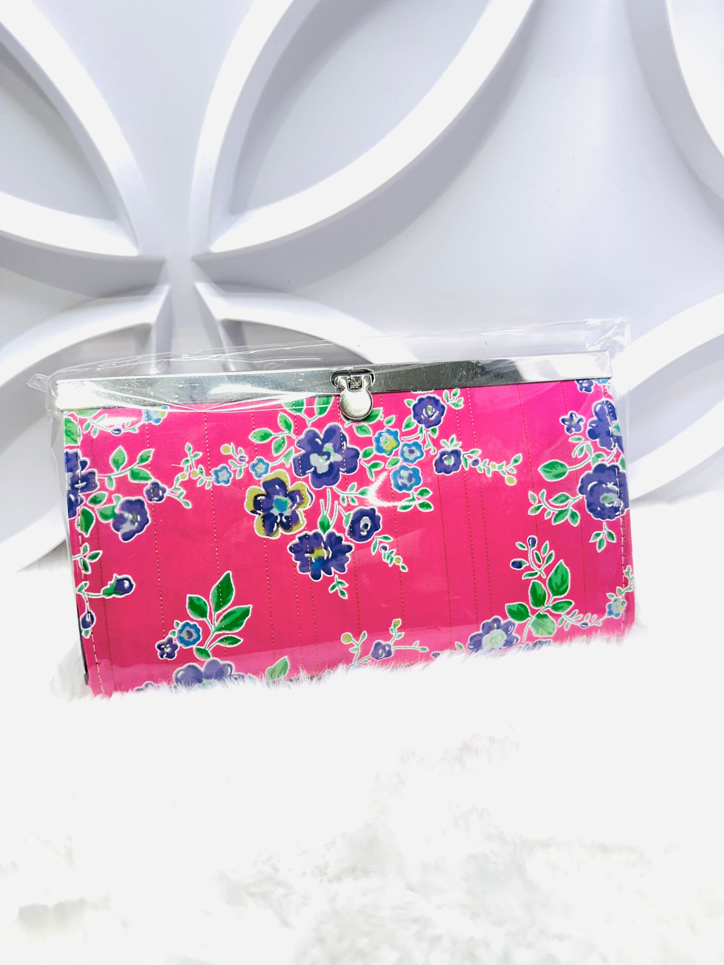 Lis Loos Wallet (Pink Paj Iab)