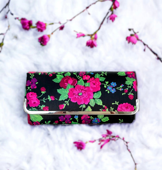 Lis Loos Wallet (Black/Pink)