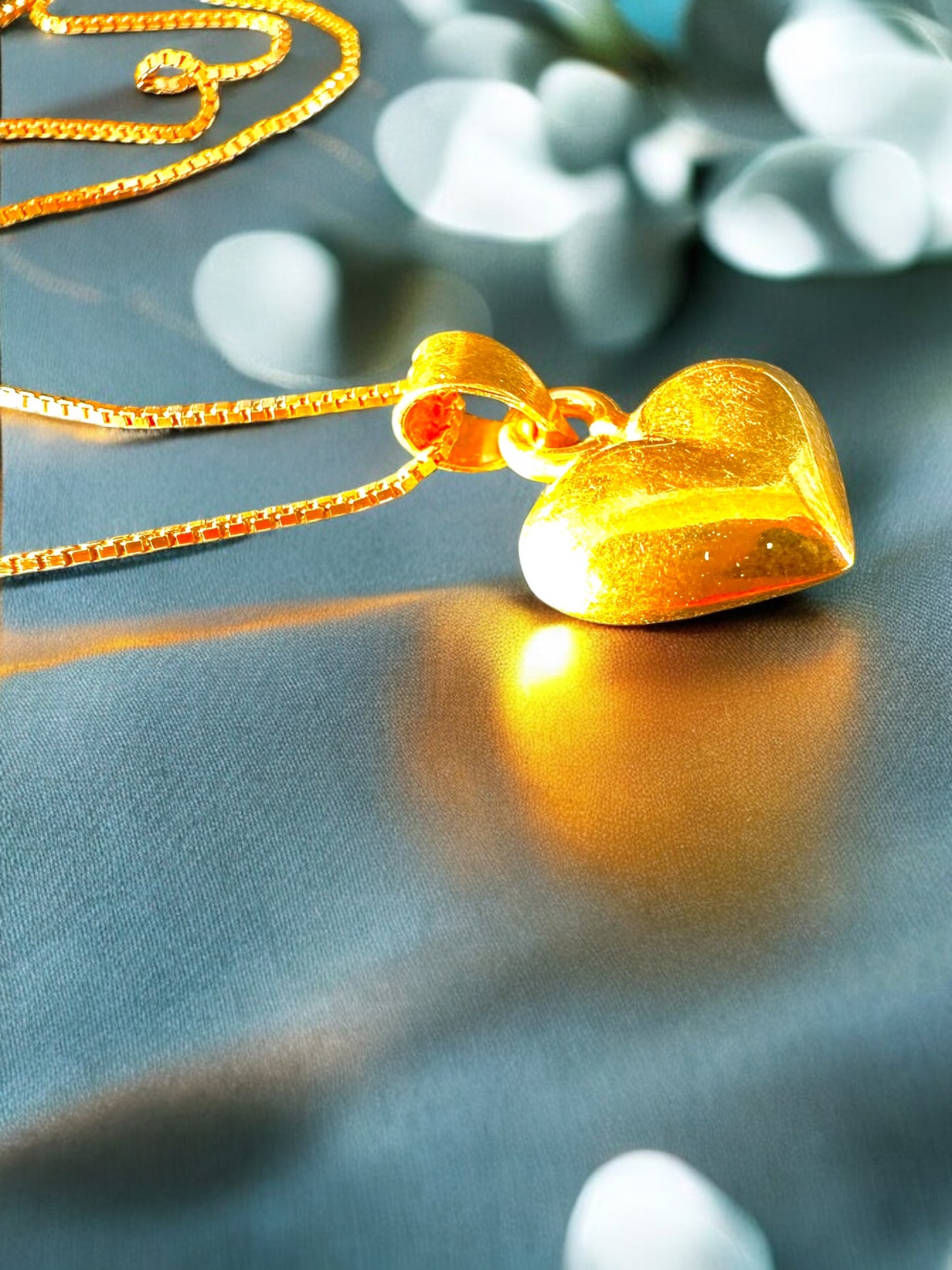 Chubby Heart (24K gold plated)