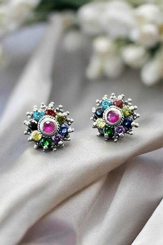 LIVE Genuine Stones Studs