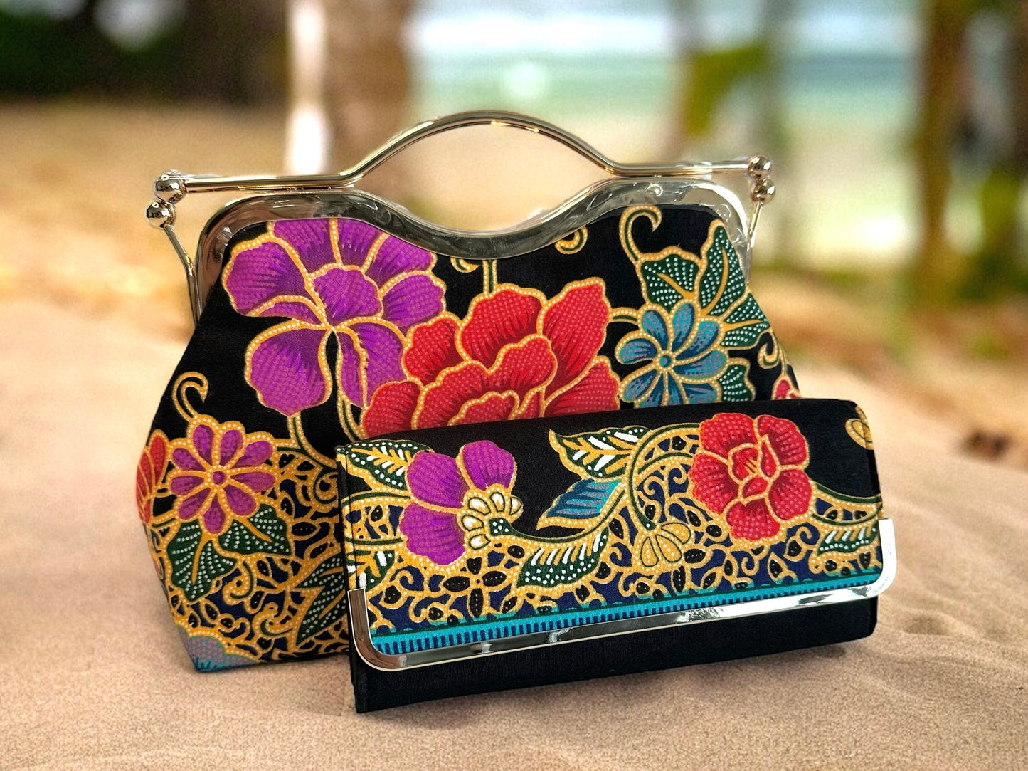 Tropical Handbag Set