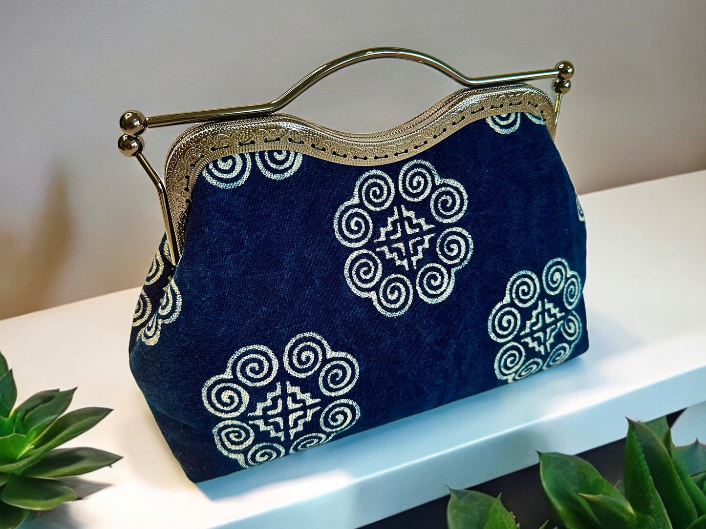 Batik Handbag-Snake Qwb2