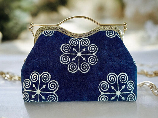 Batik Handbag-Compass Qwb