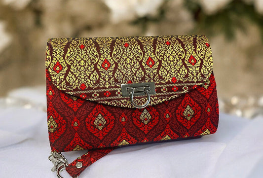 Lao/Thai Purse-Red