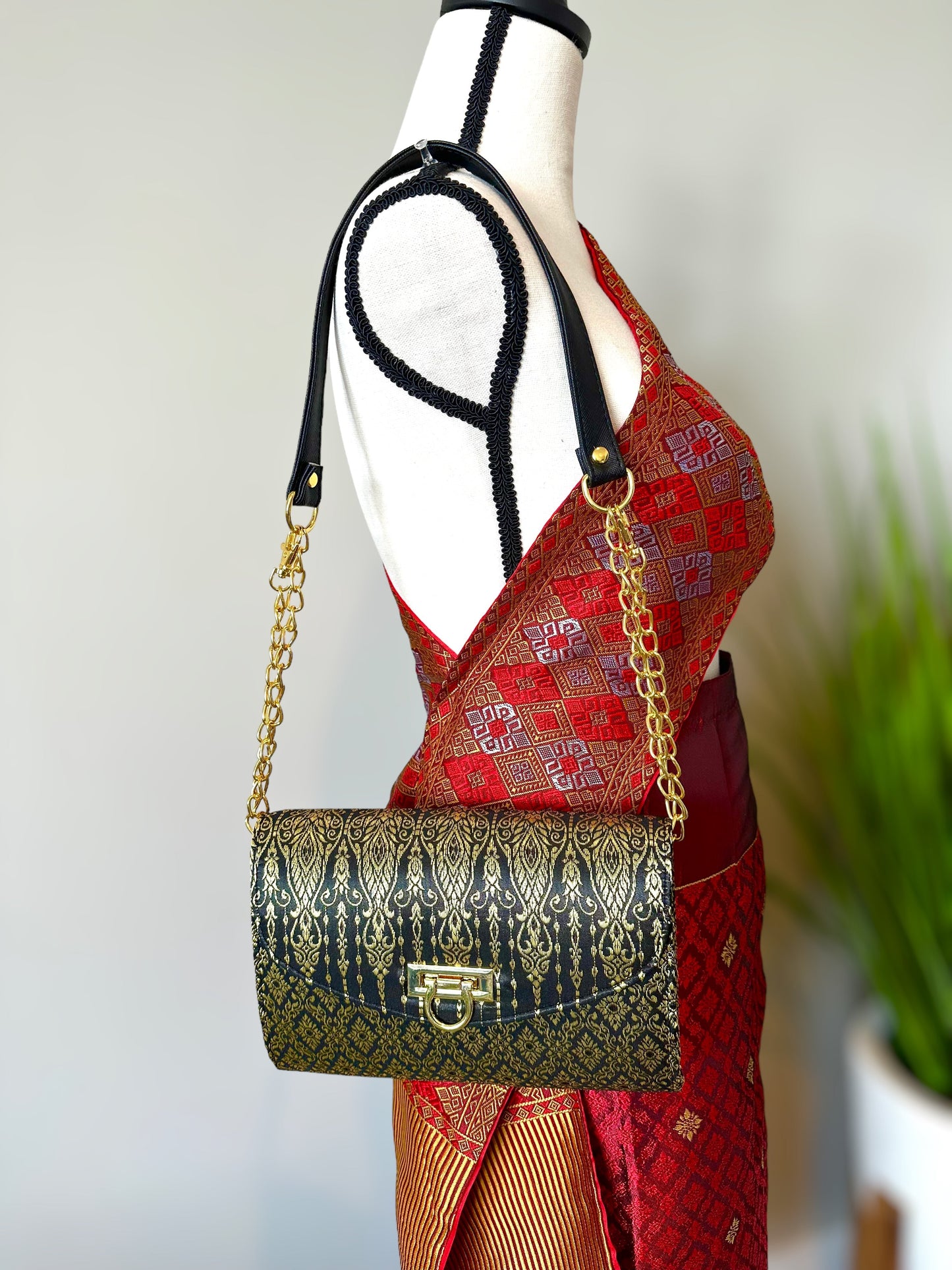 Lao/Thai Purse-Gold