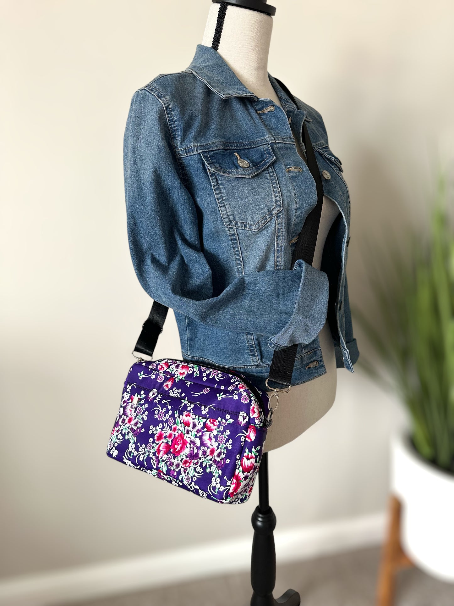 Purple Lis Loos Crossbody