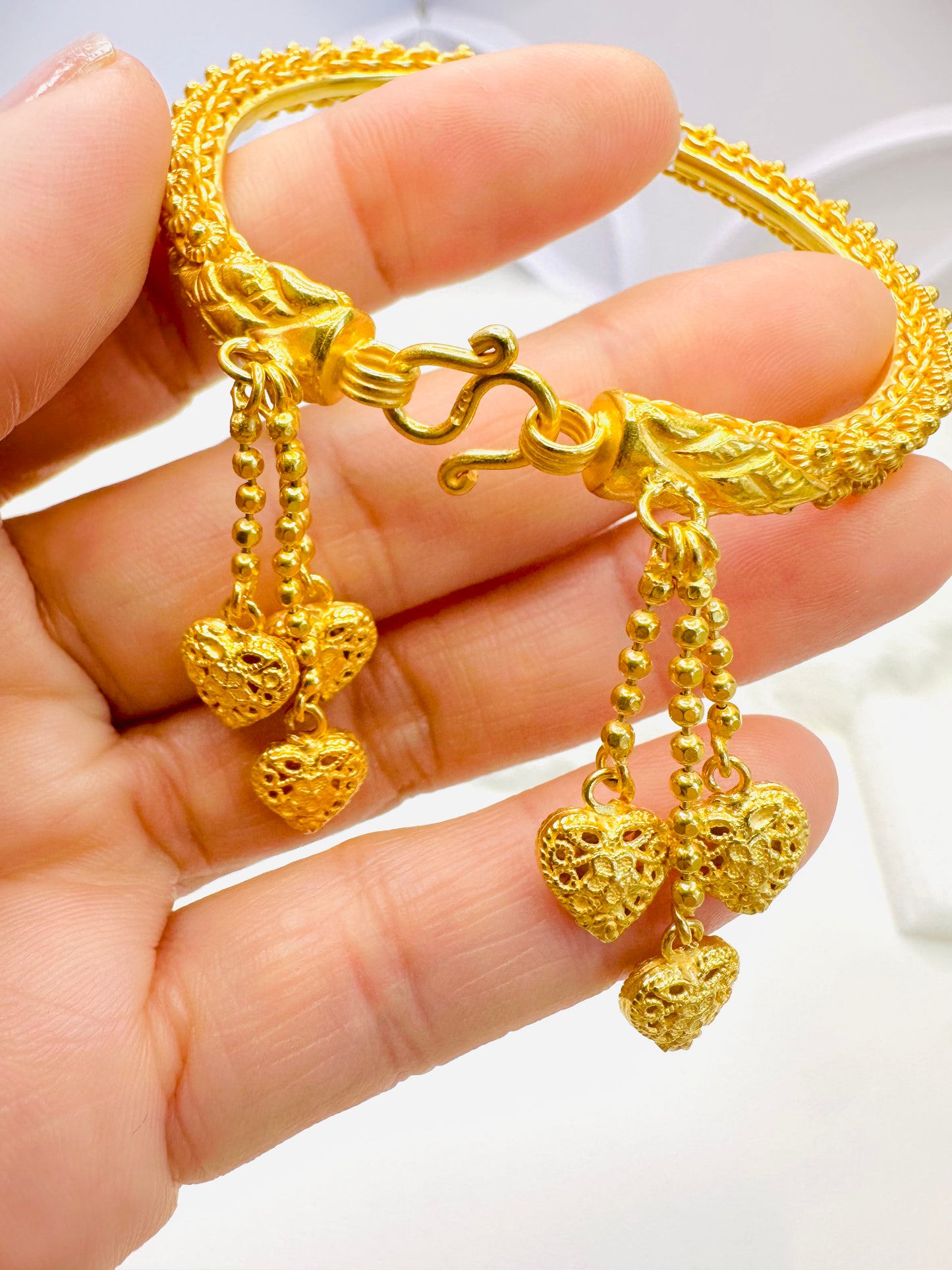 Pikun Bangle - 24K gold plated