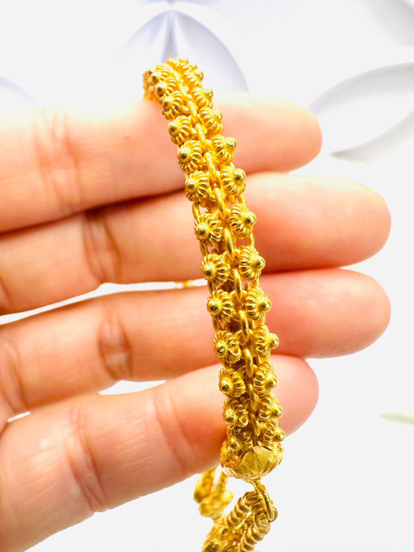 Pikun Bangle - 24K gold plated