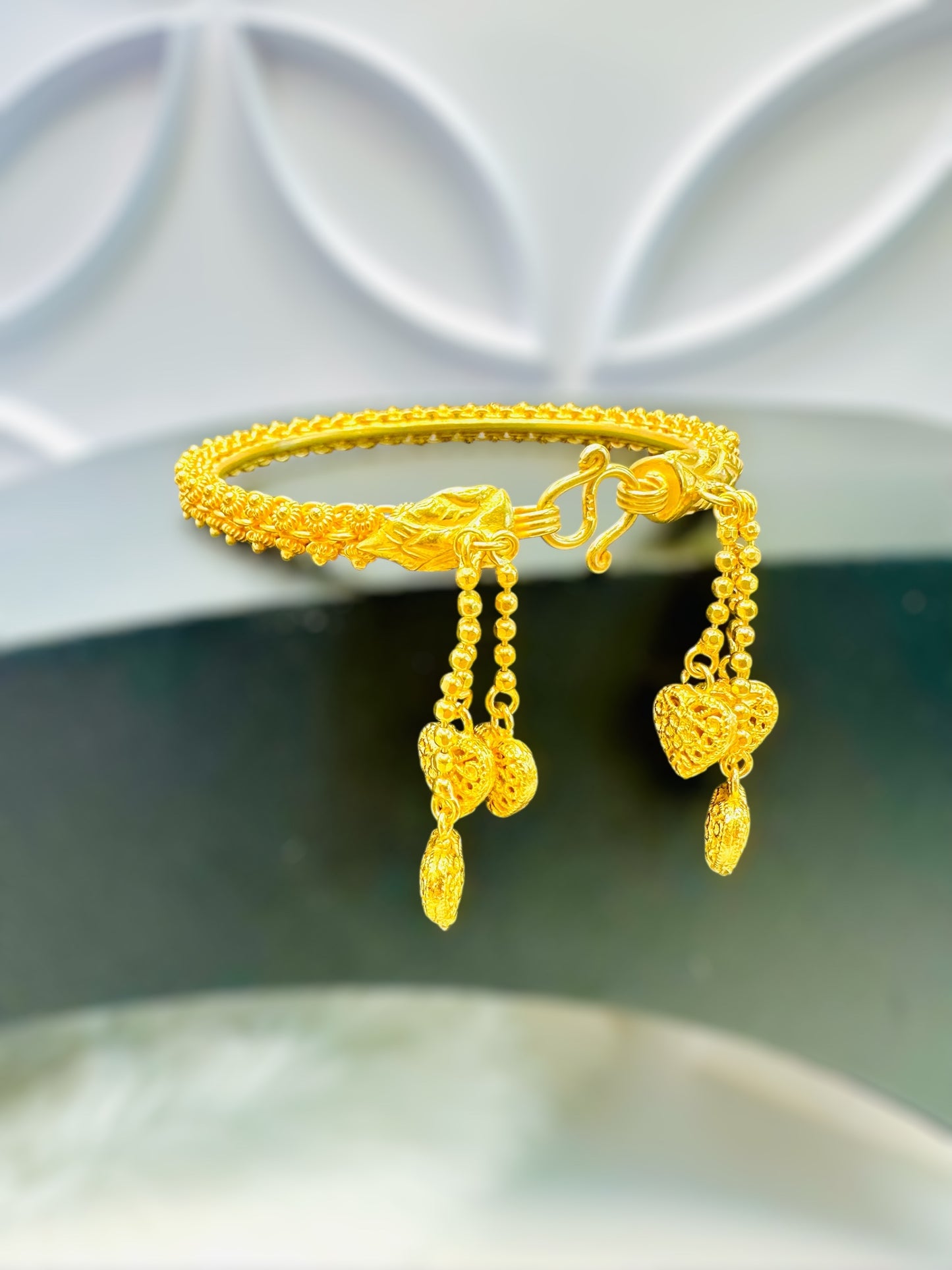 Pikun Bangle - 24K gold plated